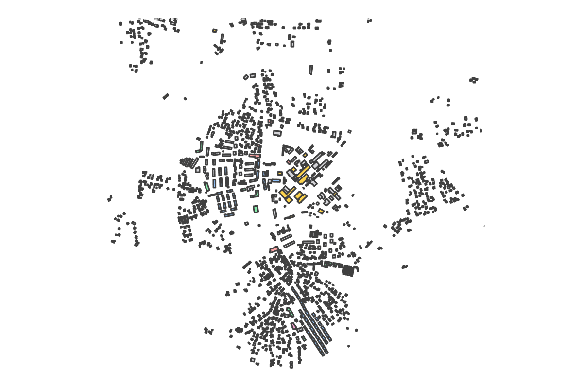 Program breakdown map