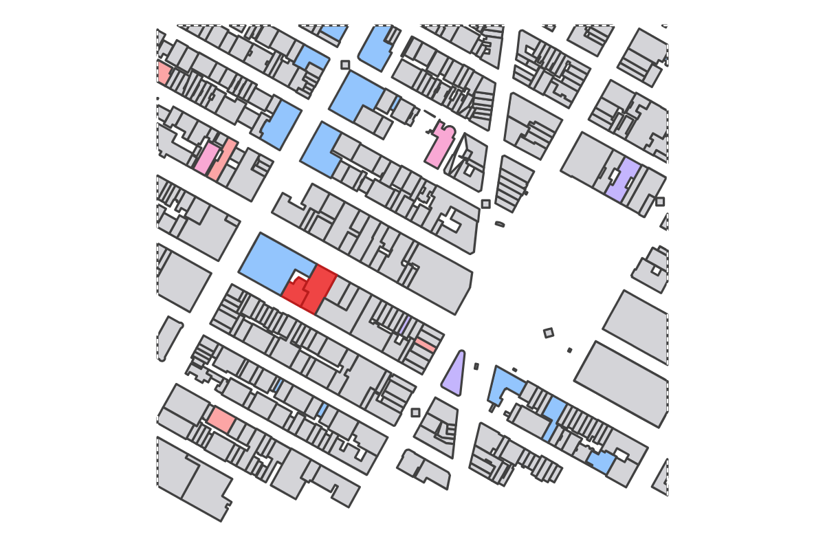 Program breakdown map