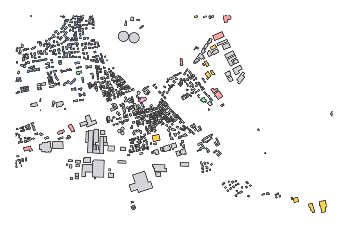Program breakdown map