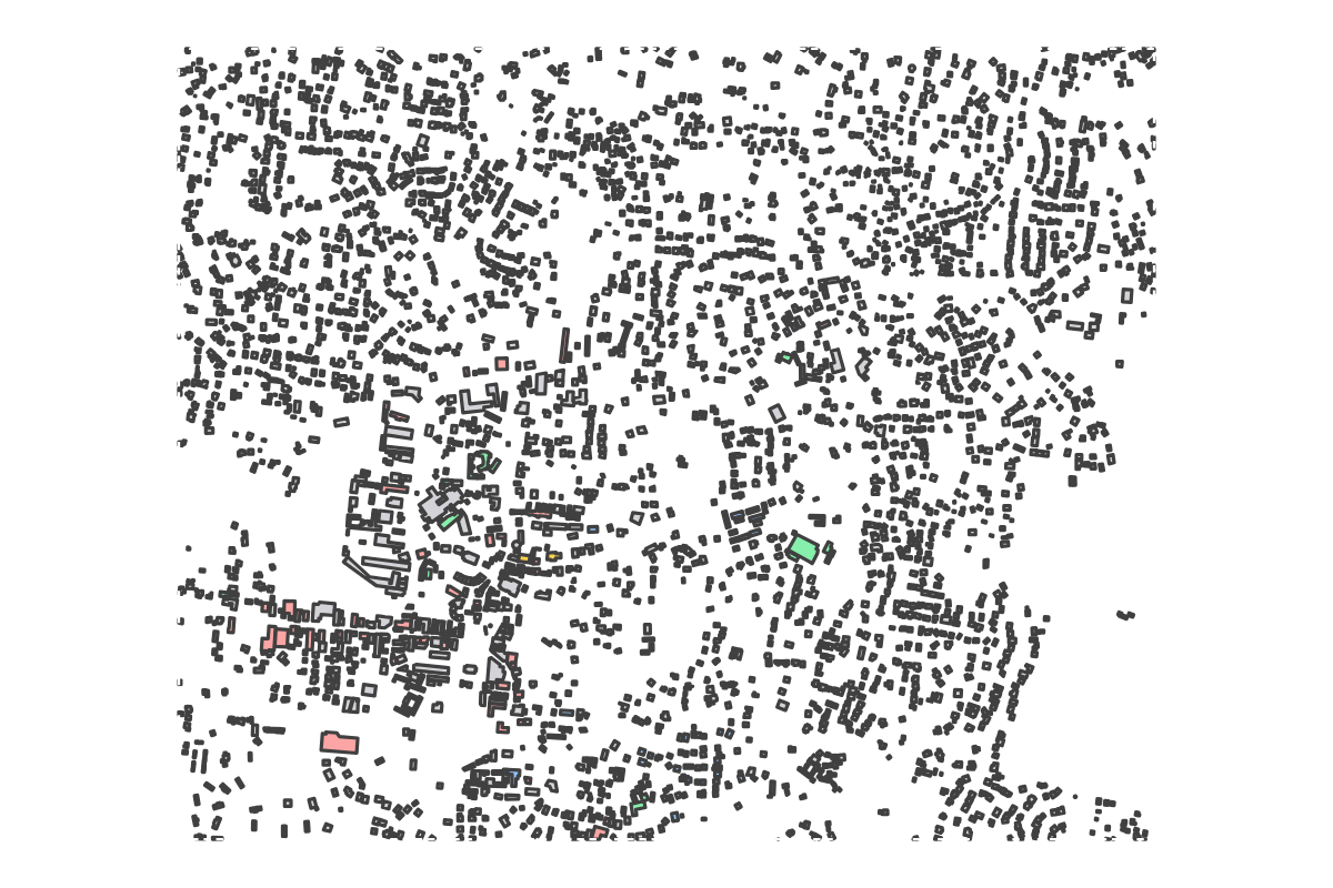 Program breakdown map