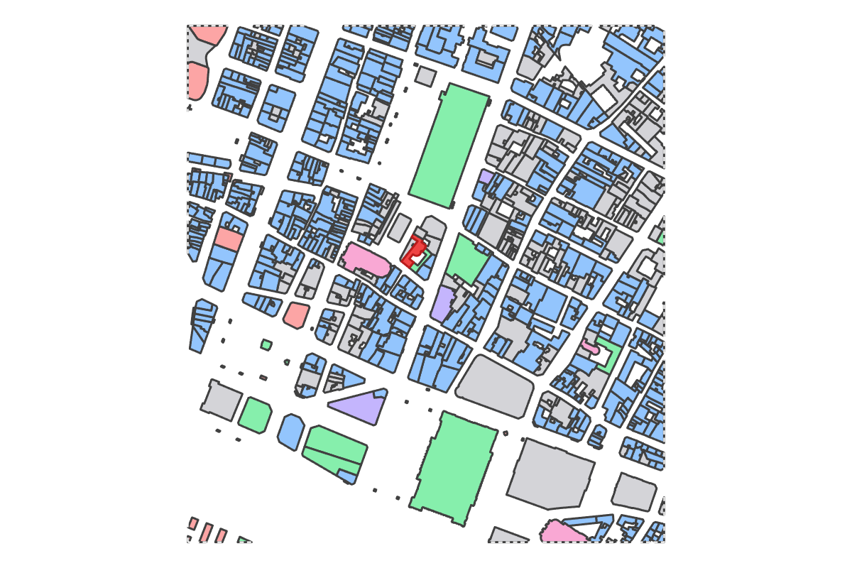 Program breakdown map