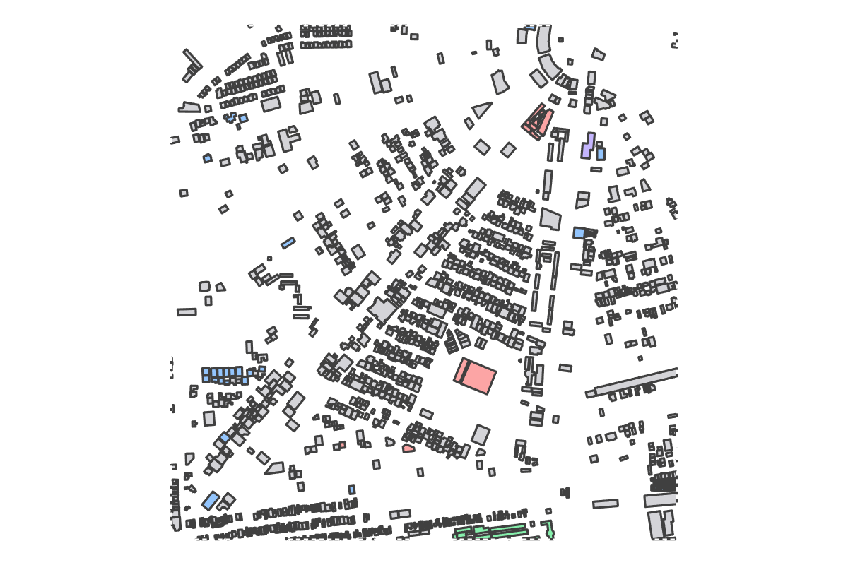 Program breakdown map