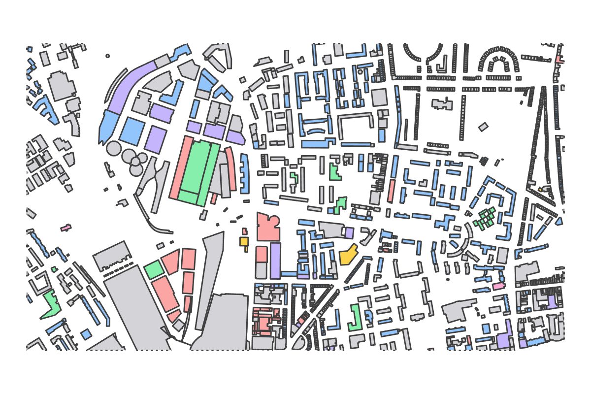 Program breakdown map