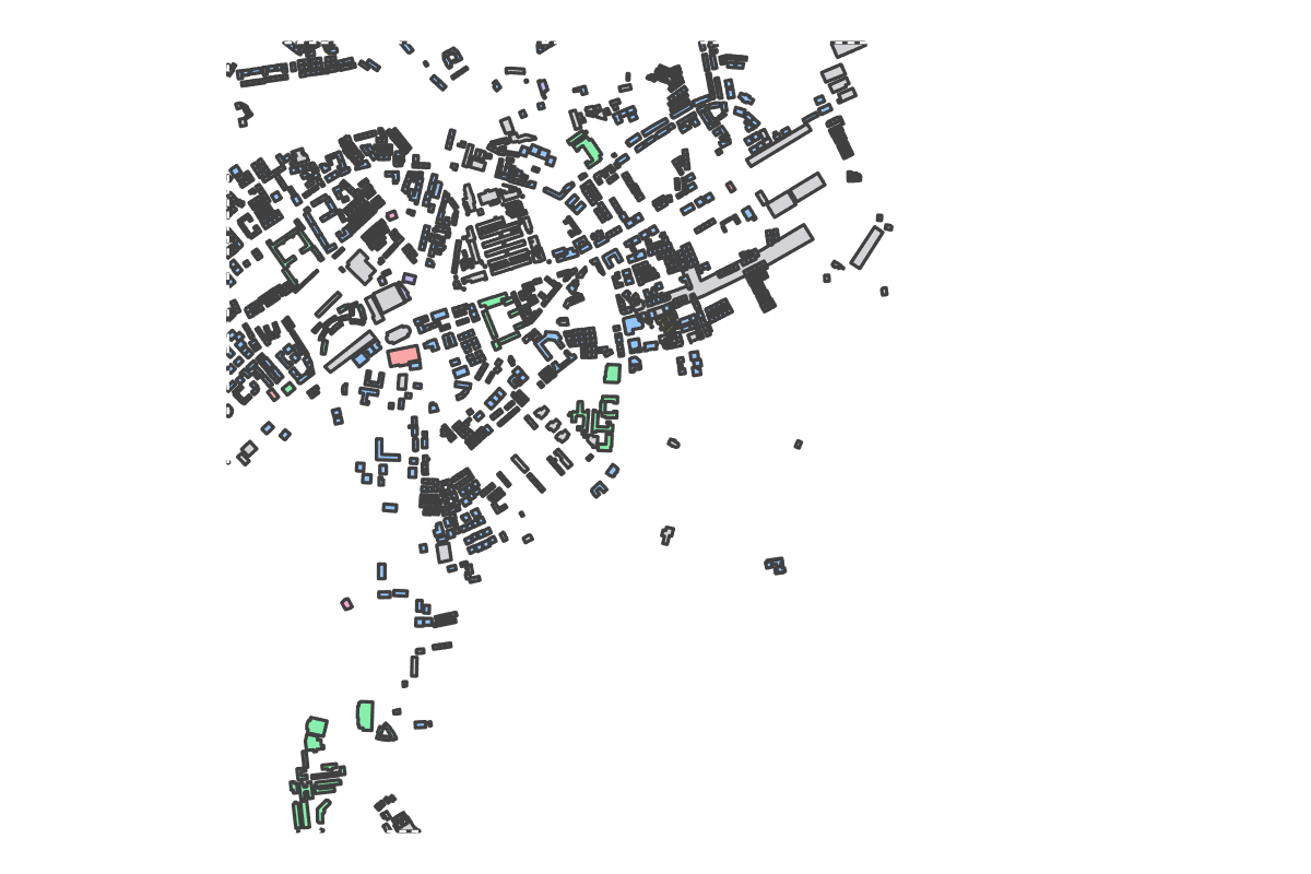 Program breakdown map