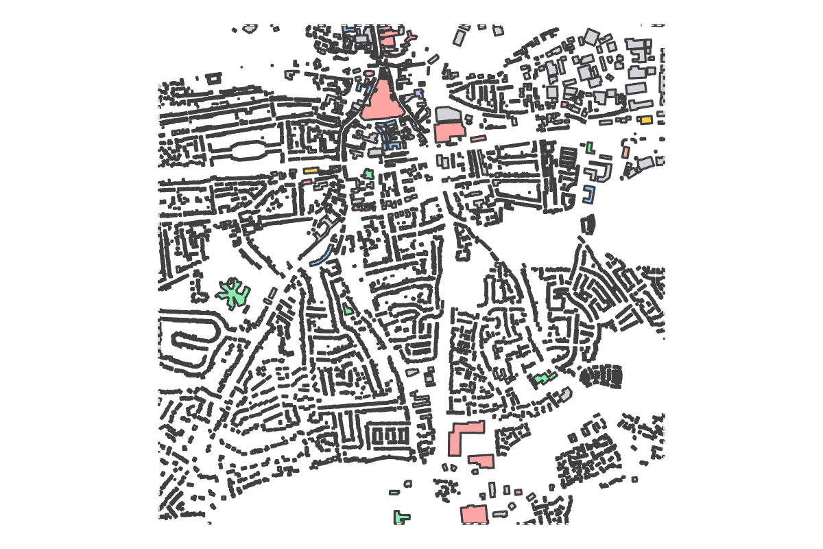 Program breakdown map