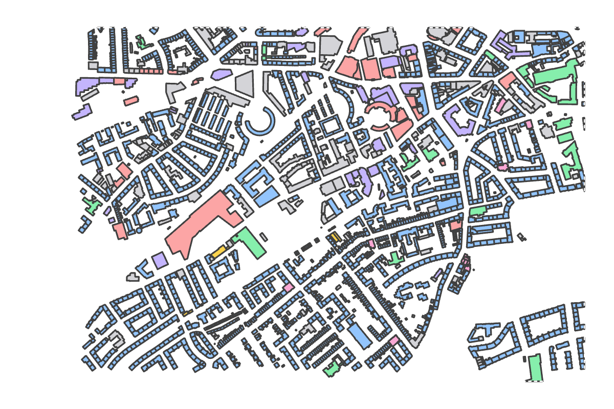 Program breakdown map