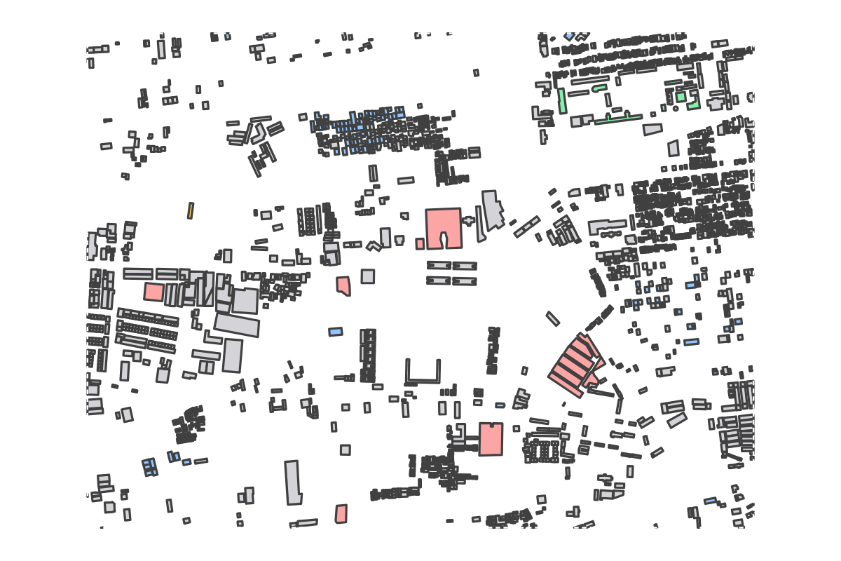 Program breakdown map