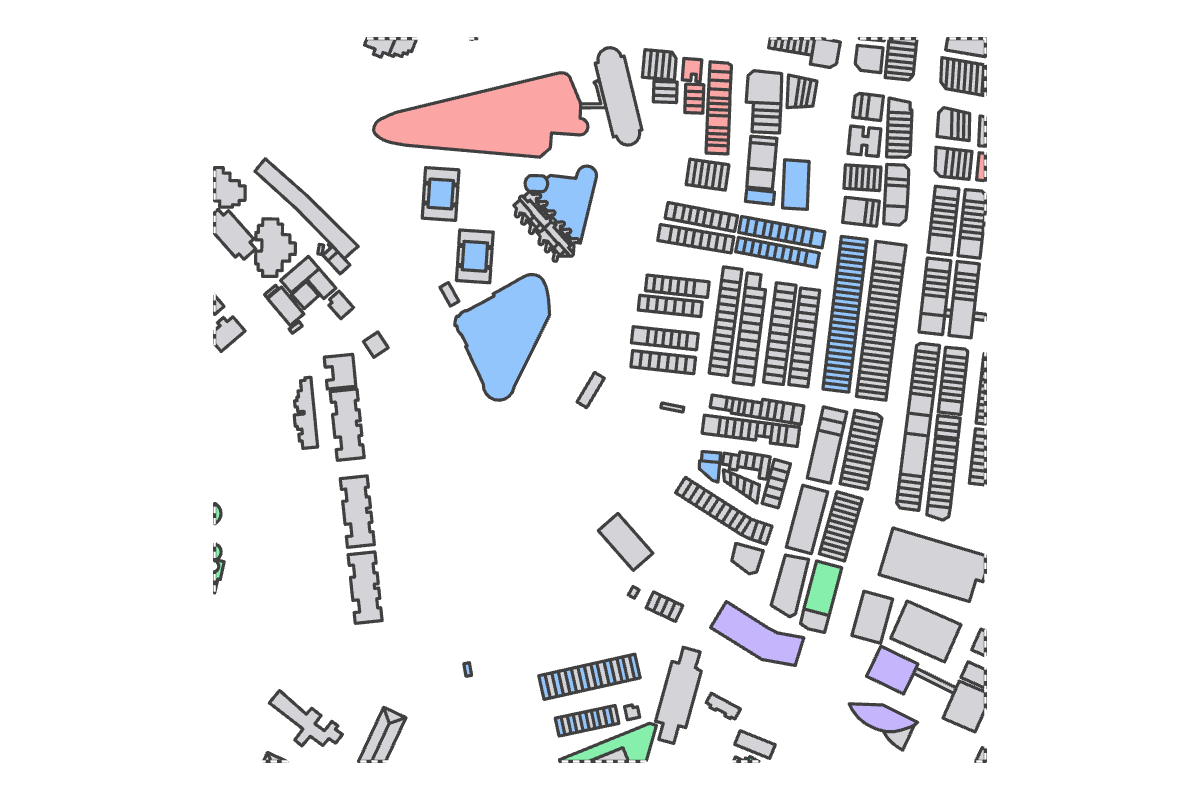 Program breakdown map