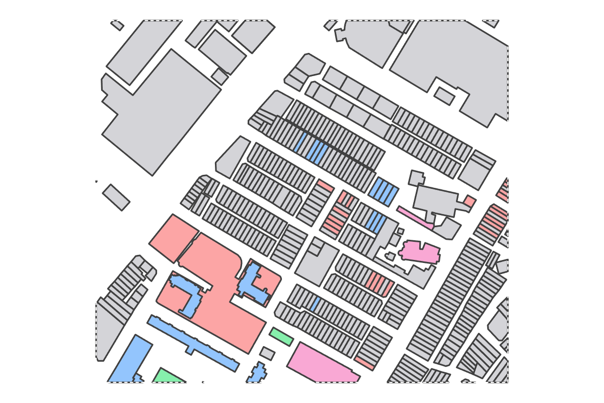 Program breakdown map