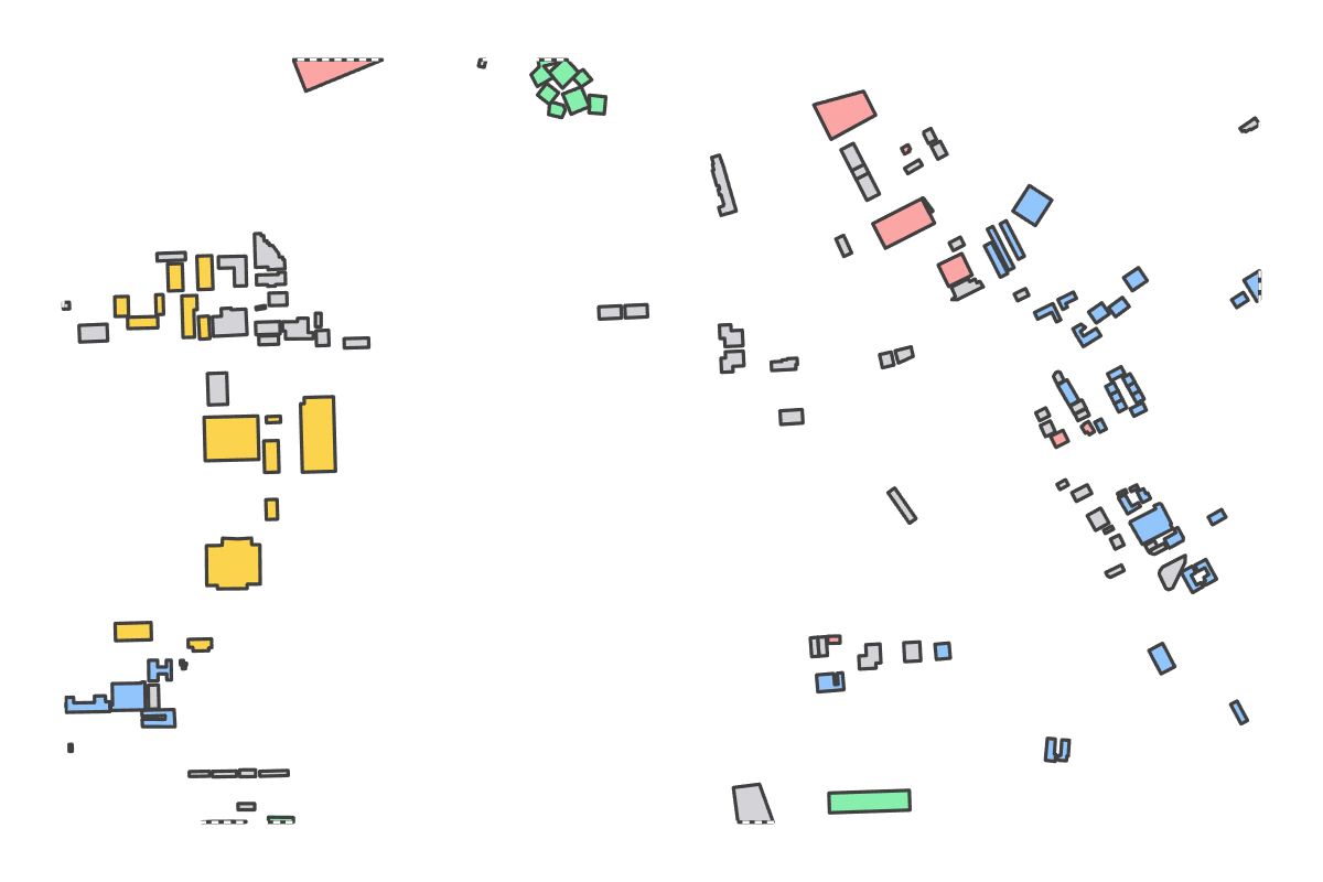 Program breakdown map