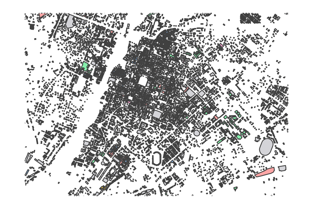 Program breakdown map