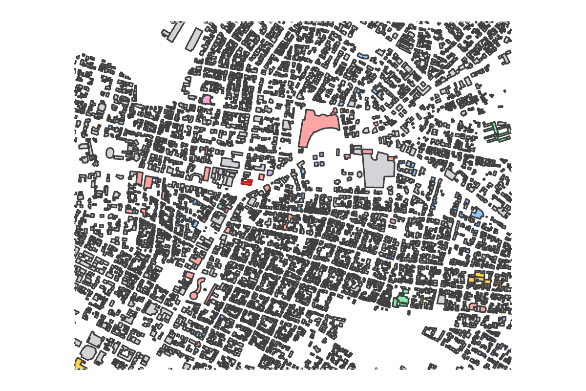 Program breakdown map