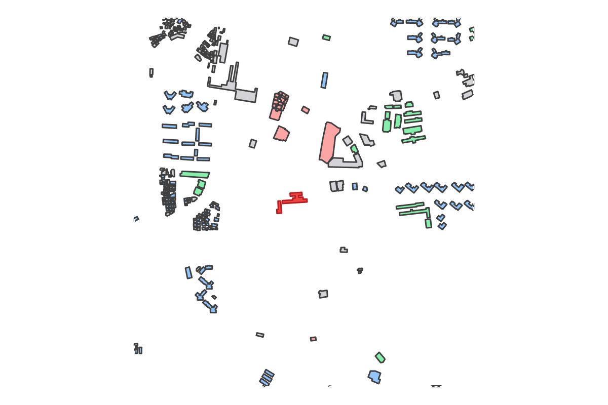Program breakdown map