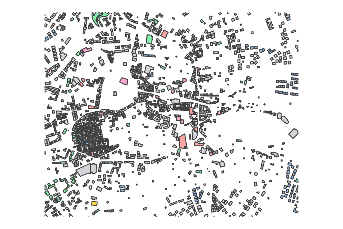 Program breakdown map