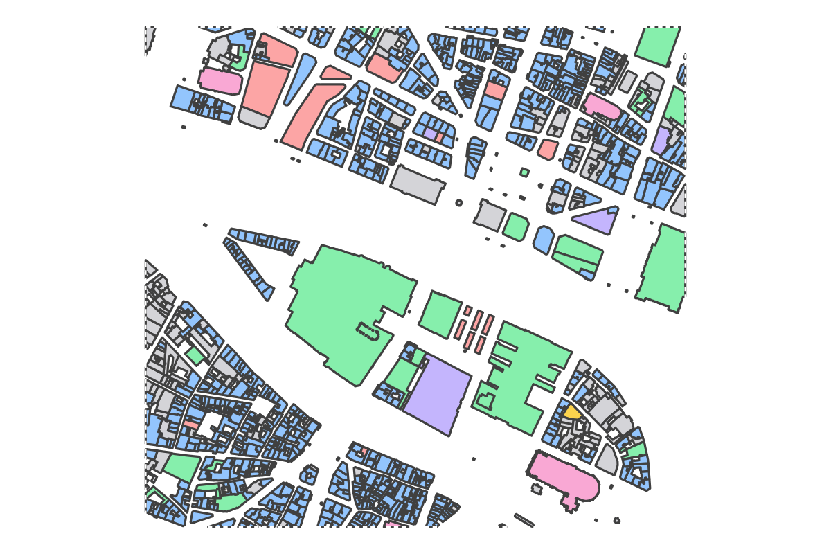 Program breakdown map