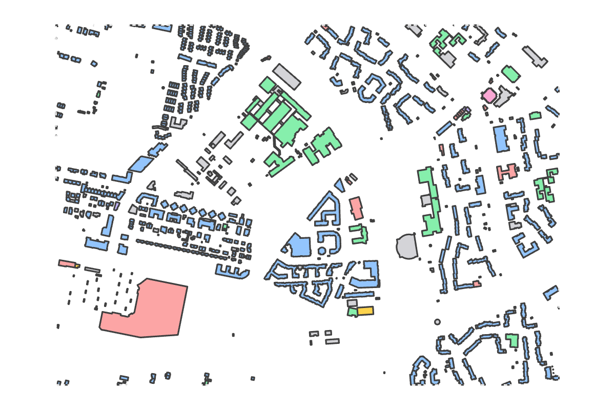 Program breakdown map