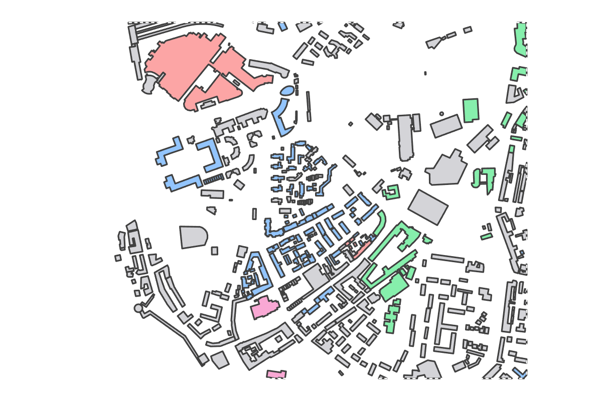 Program breakdown map