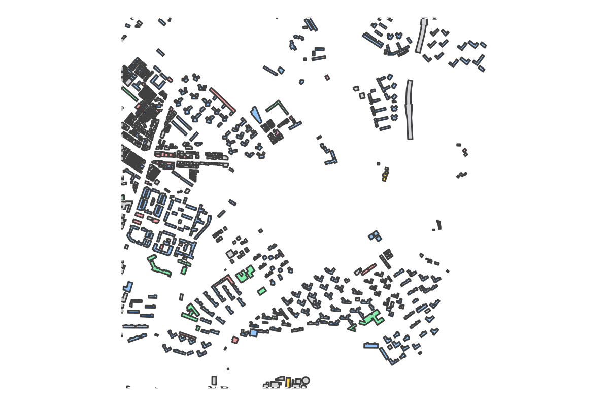 Program breakdown map