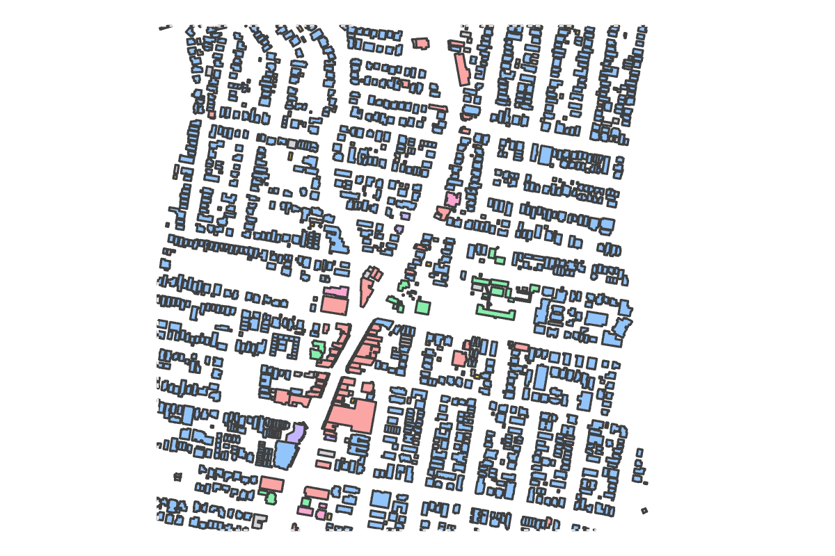 Program breakdown map