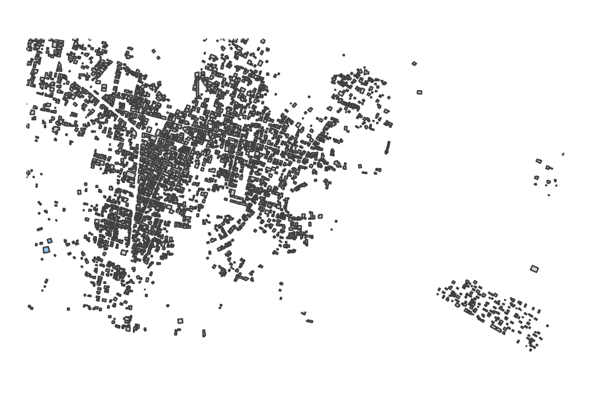 Program breakdown map