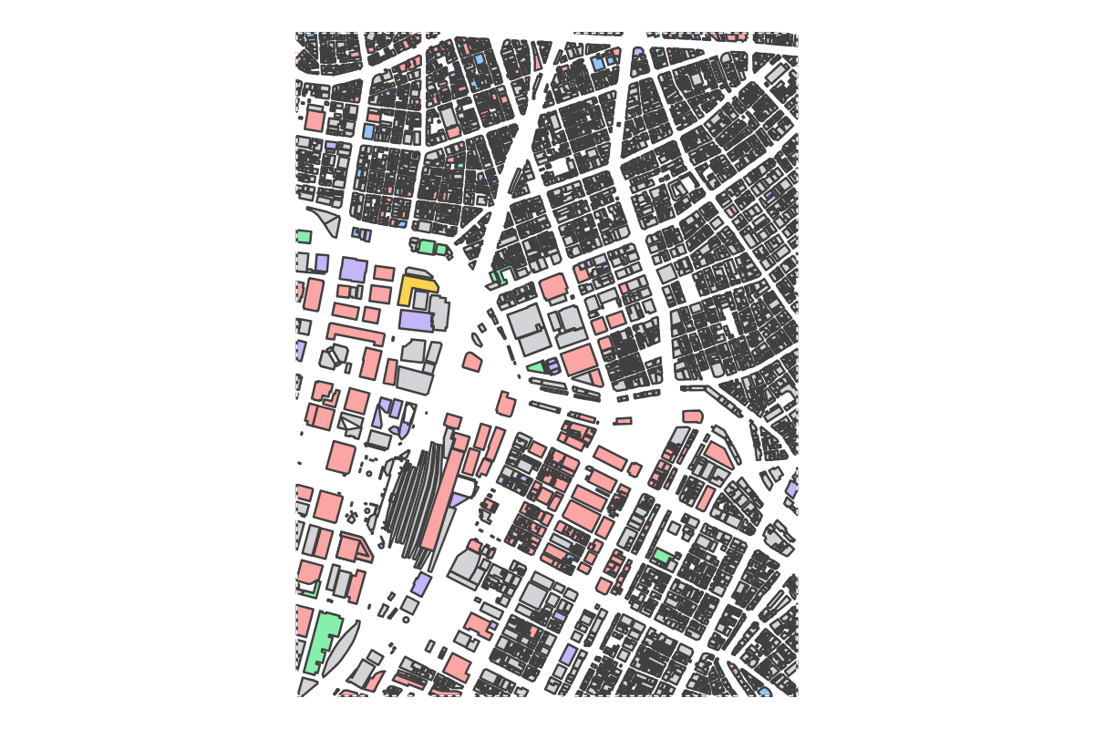 Program breakdown map