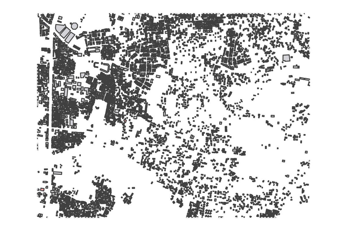 Program breakdown map