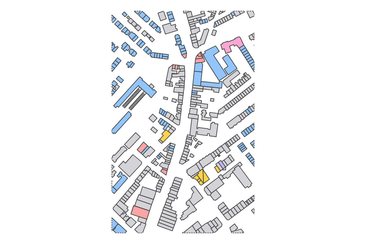 Program breakdown map
