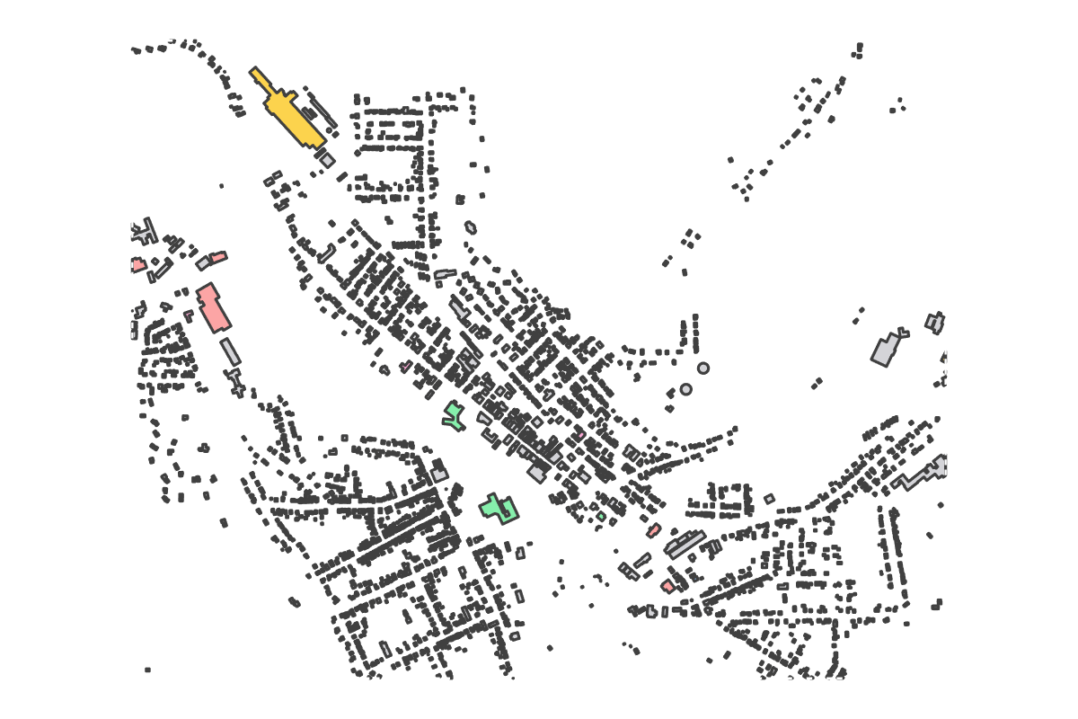 Program breakdown map