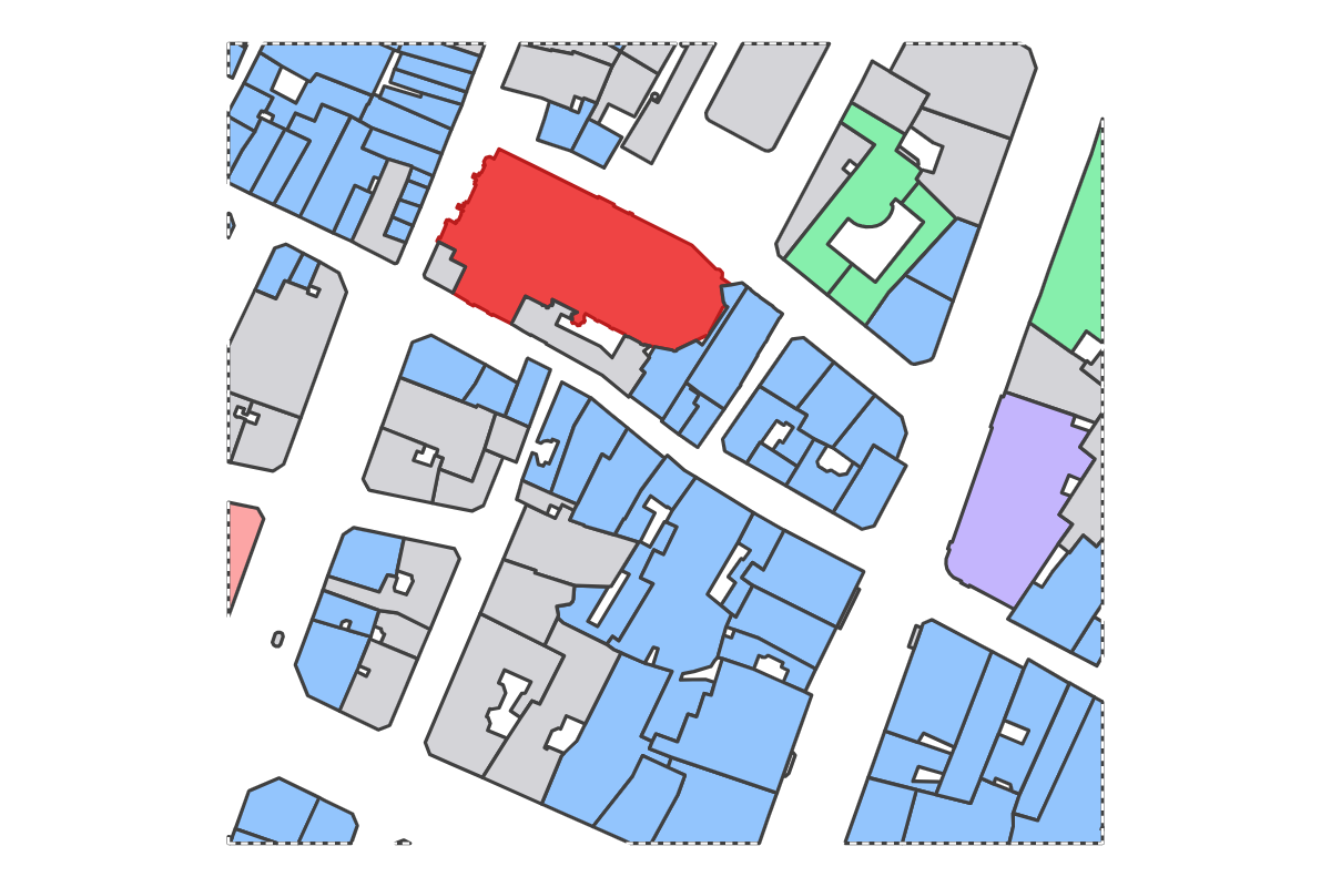 Program breakdown map
