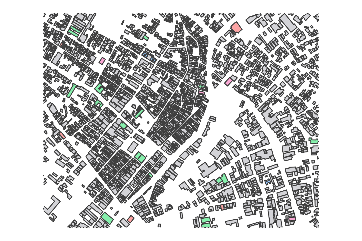 Program breakdown map