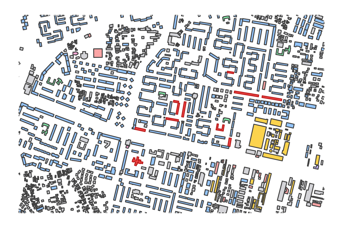 Program breakdown map
