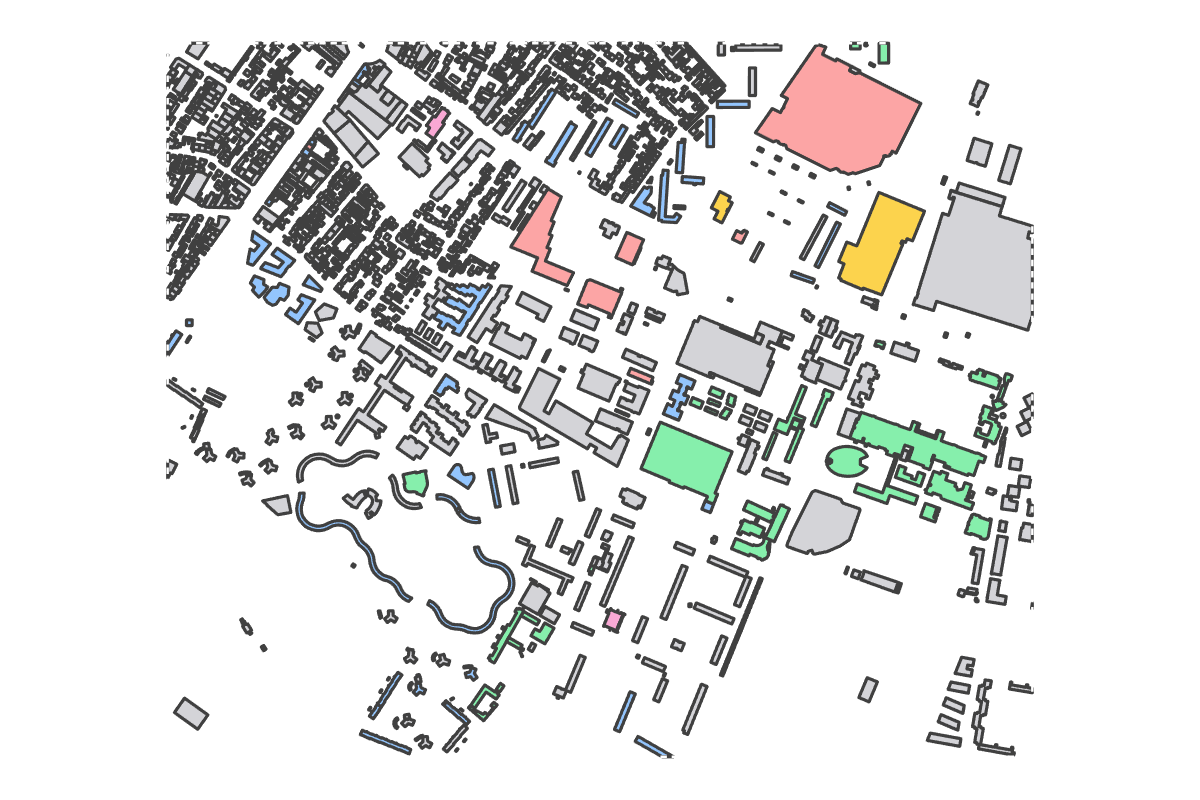 Program breakdown map