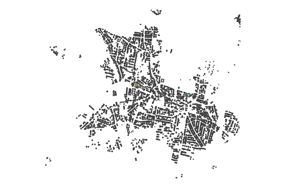 Program breakdown map
