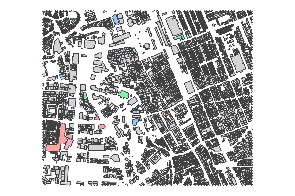 Program breakdown map