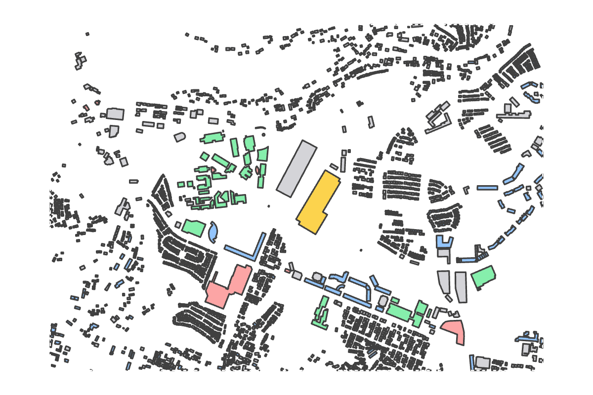 Program breakdown map