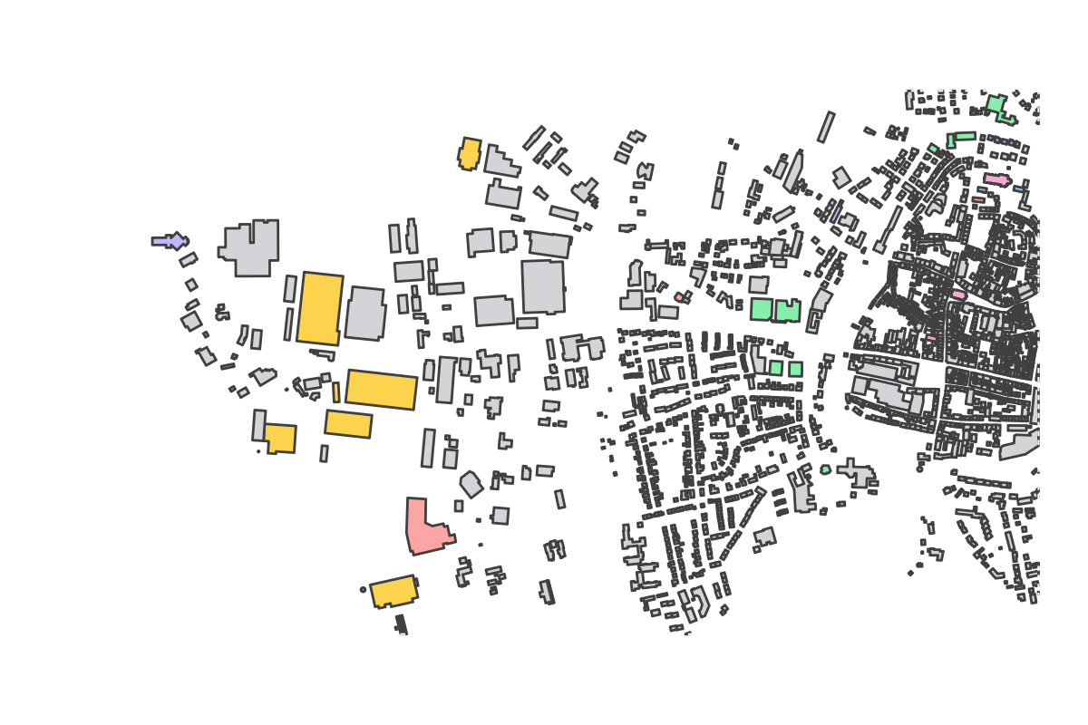 Program breakdown map