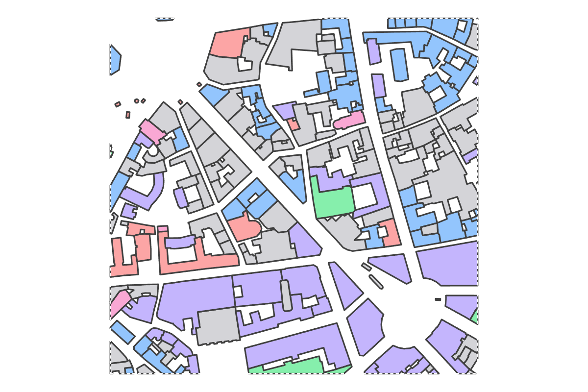 Program breakdown map