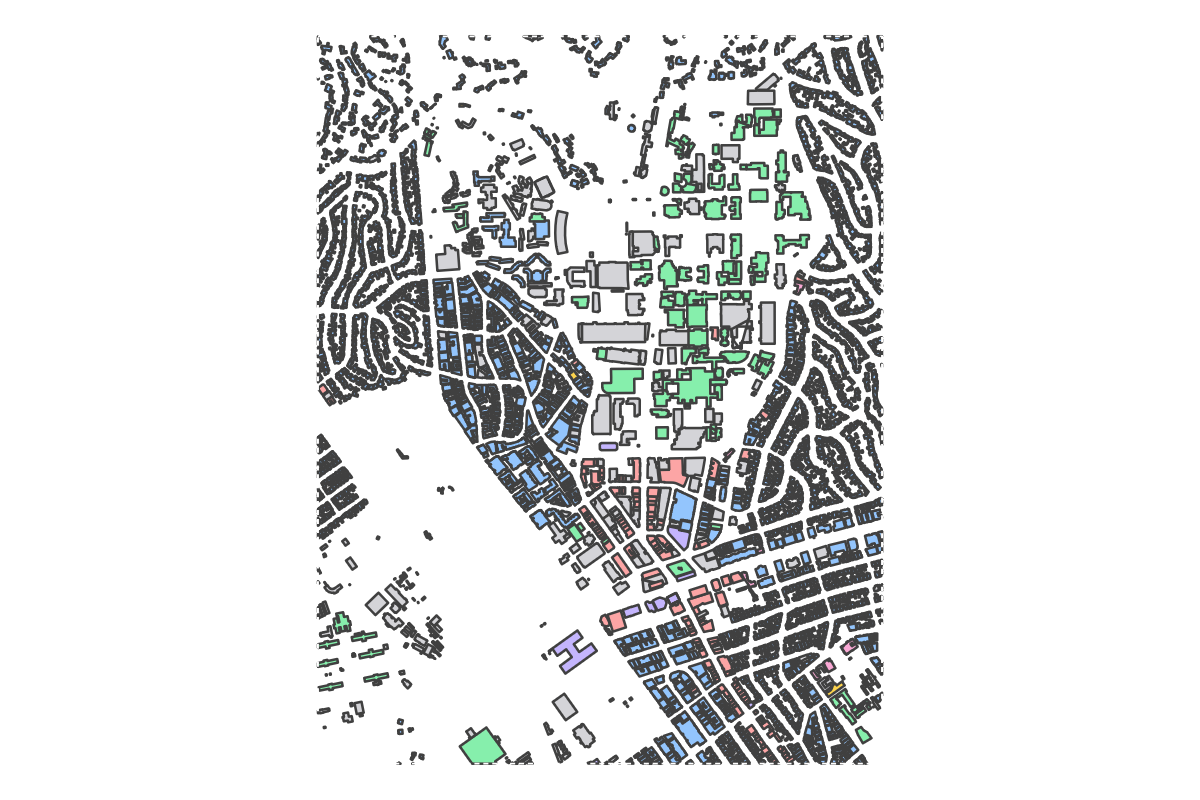 Program breakdown map