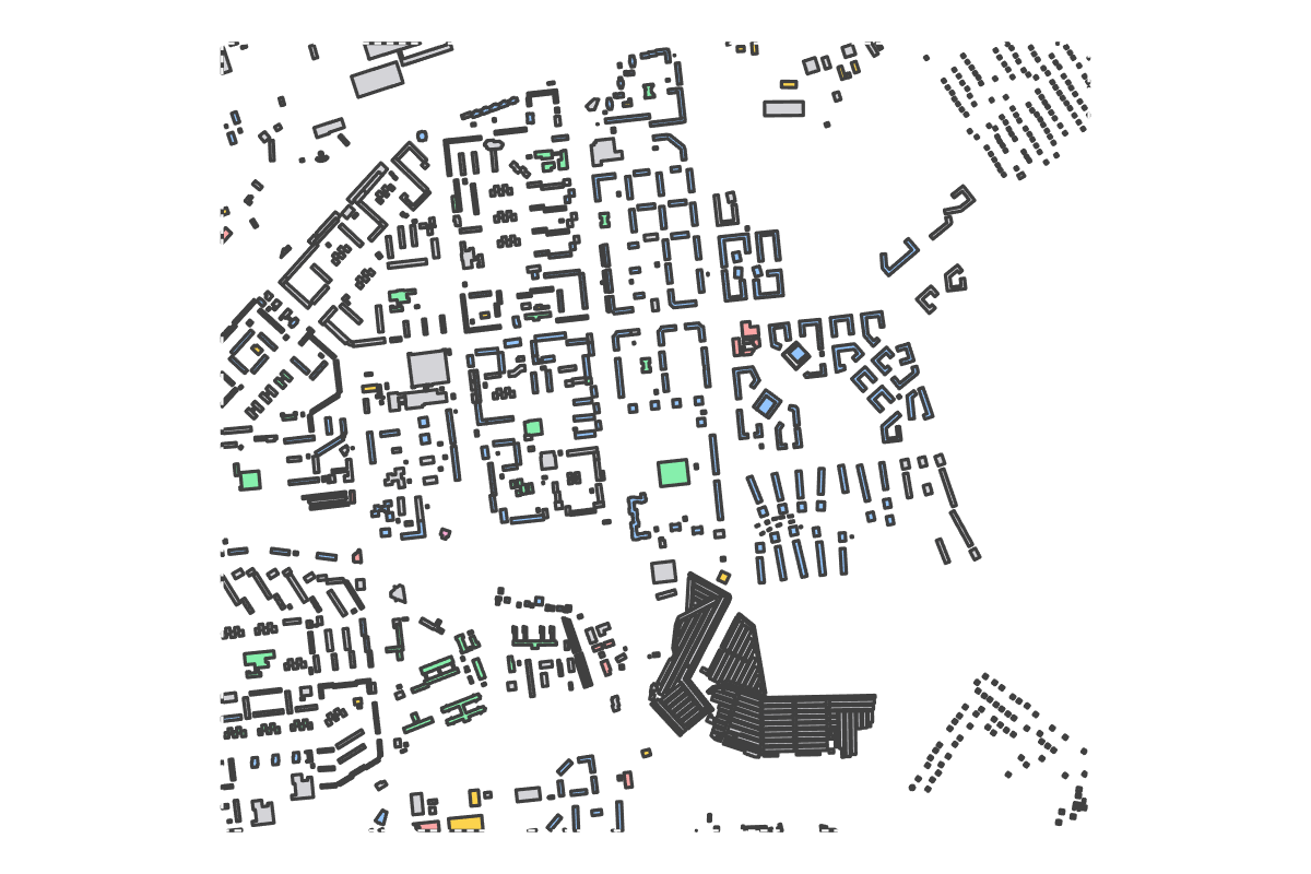 Program breakdown map