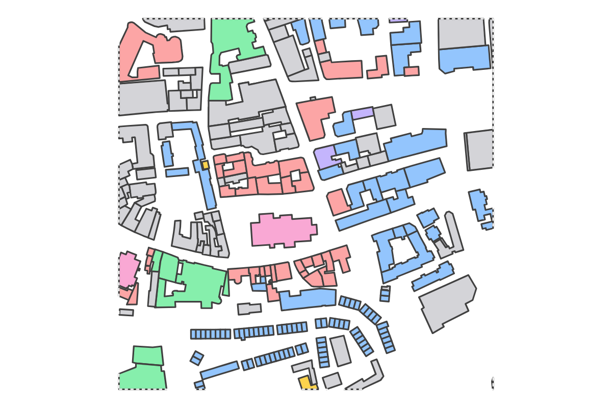 Program breakdown map