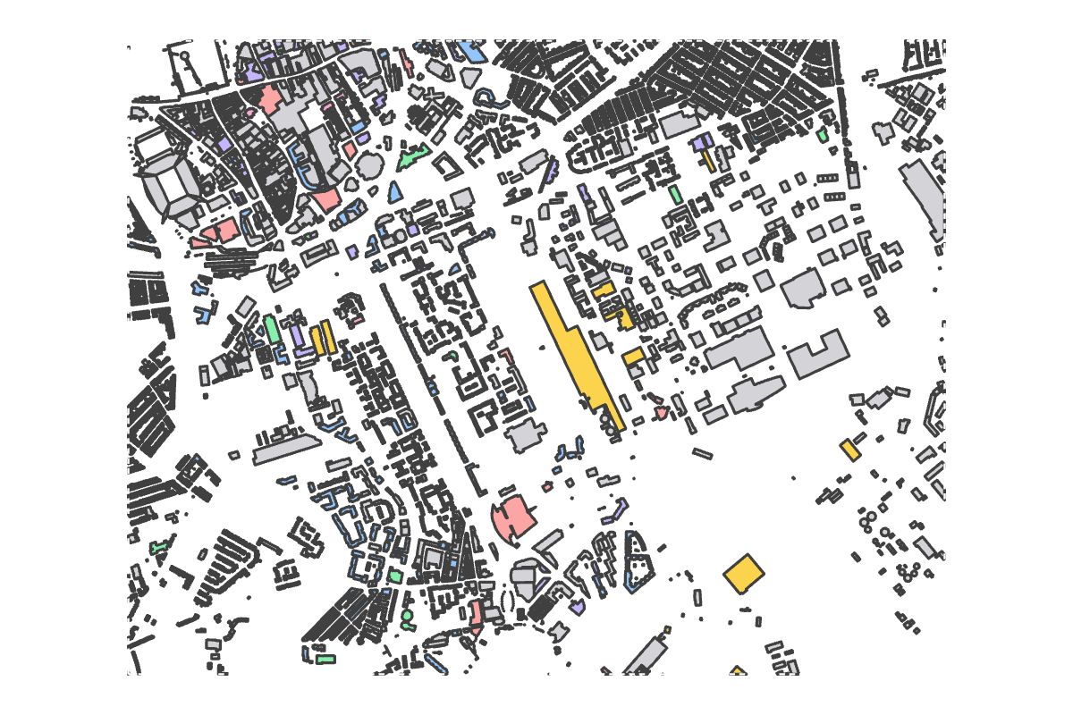 Program breakdown map