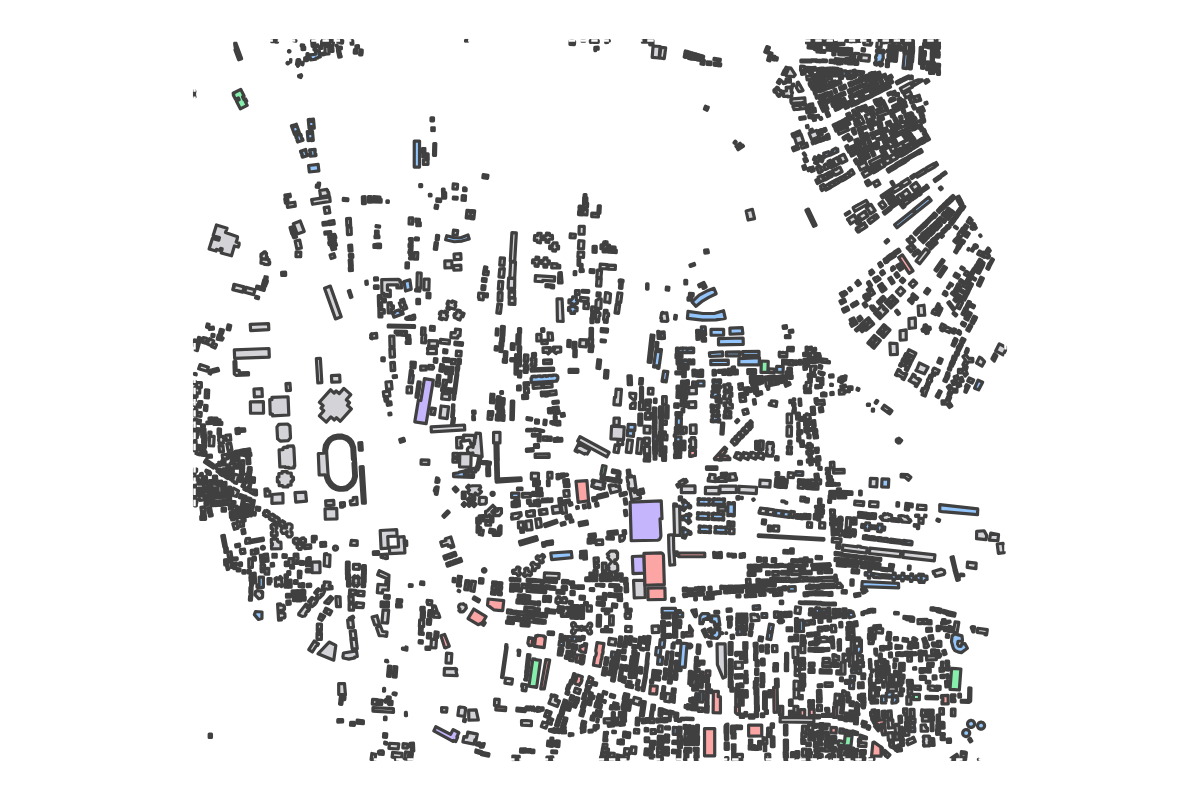 Program breakdown map