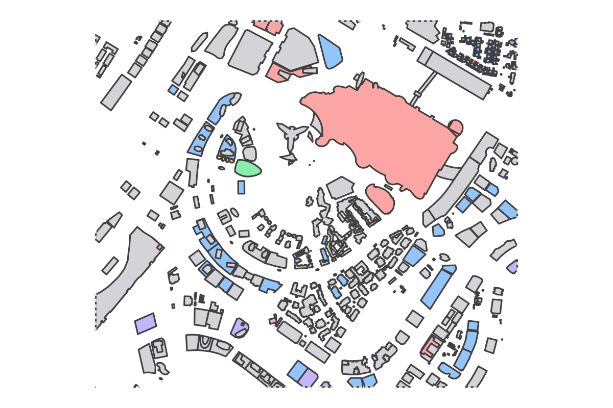Program breakdown map
