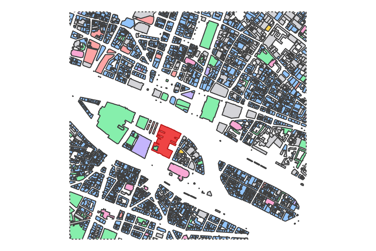 Program breakdown map