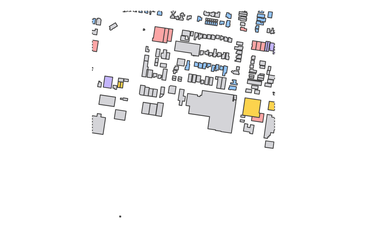 Program breakdown map