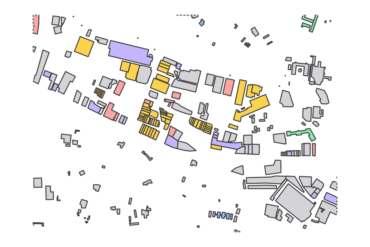 Program breakdown map