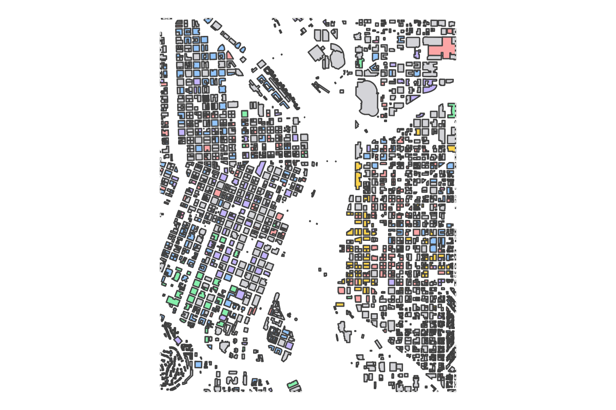 Program breakdown map