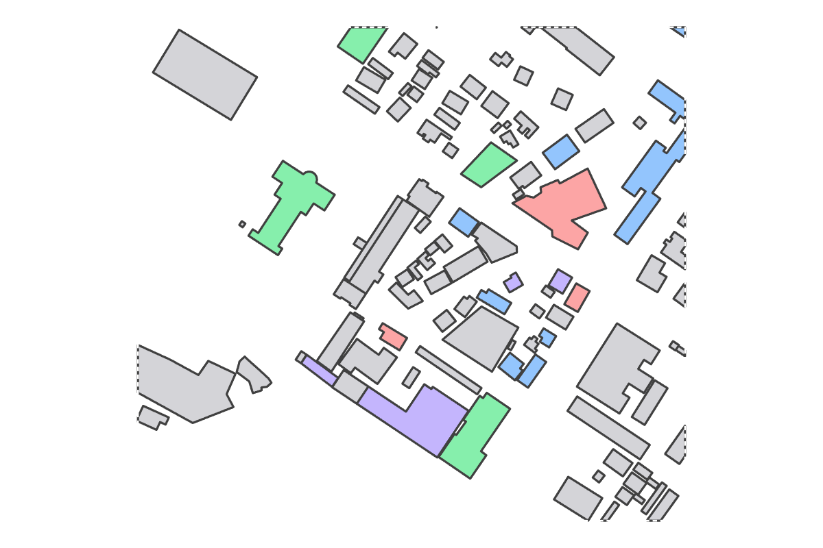 Program breakdown map