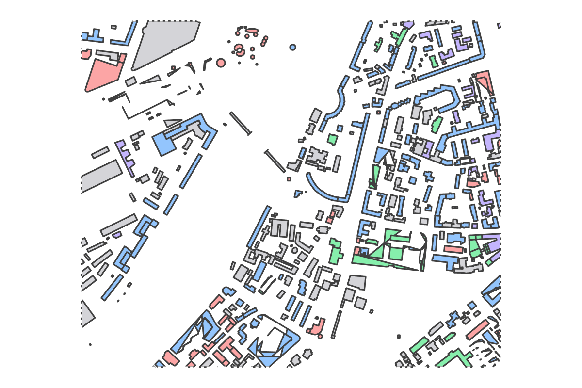 Program breakdown map