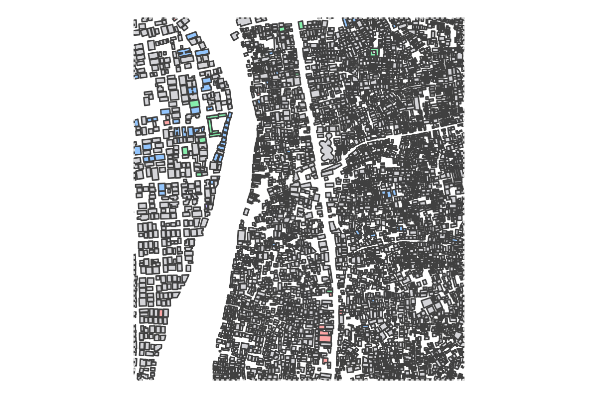 Program breakdown map